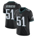 Johmsee P.Eagles #51 Cam Jurgens Player Black Limited Vapor Untouchable Home Game Stitched Jerseys