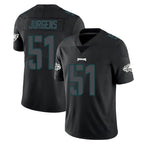 Johmsee P.Eagles #51 Cam Jurgens Player Limited Black Impact Home Game Stitched Jerseys