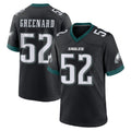Johmsee P.Eagles #52 Jonathan Greenard Player Black Game Home Stitched Jerseys
