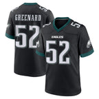 Johmsee P.Eagles #52 Jonathan Greenard Player Black Game Home Stitched Jerseys