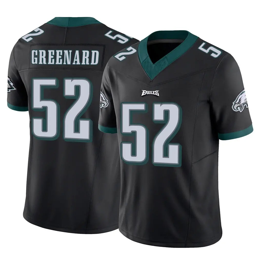 Johmsee P.Eagles #52 Jonathan Greenard Player Black Limited Vapor F.U.S.E. Home Game Stitched Jerseys