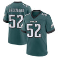 Johmsee P.Eagles #52 Jonathan Greenard Player Green Home Game Stitched Jerseys