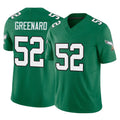 Johmsee P.Eagles #52 Jonathan Greenard Player Green Kelly Alternate Vapor F.U.S.E. Home Game Stitched Jerseys