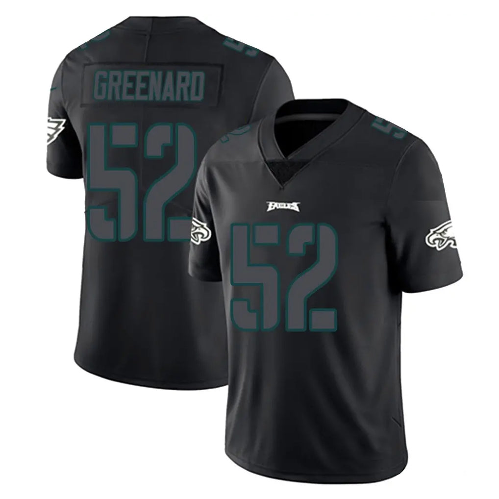 Johmsee P.Eagles #52 Jonathan Greenard Player Limited Black Impact Home Game Stitched Jerseys