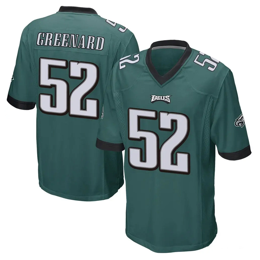 Johmsee P.Eagles #52 Jonathan Greenard Player Team Color Green Home Game Stitched Jerseys
