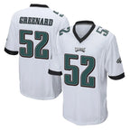 Johmsee P.Eagles #52 Jonathan Greenard Player White Home Game Stitched Jerseys