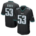 Johmsee P.Eagles #53 Zack Baun Player Black Home Game Stitched Jerseys
