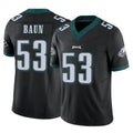 Johmsee P.Eagles #53 Zack Baun Player Black Limited Vapor F.U.S.E. Home Game Stitched Jerseys