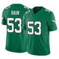 Johmsee P.Eagles #53 Zack Baun Player Green Kelly Alternate Vapor F.U.S.E. Home Game Stitched Jerseys