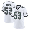 Johmsee P.Eagles #53 Zack Baun Player White Game Home Stitched Jerseys