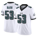 Johmsee P.Eagles #53 Zack Baun Player White Limited Vapor F.U.S.E. Home Game Stitched Jerseys