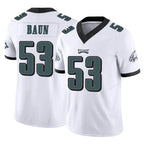 Johmsee P.Eagles #53 Zack Baun Player White Limited Vapor F.U.S.E. Home Game Stitched Jerseys