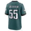 Johmsee P.Eagles #55 Brandon Graham Player Green Stitched Home Game Stitched Jerseys