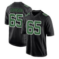 Johmsee P.Eagles #65 Lane Johnson Player Carbon Green Fashion Home Game Stitched Jerseys