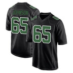 Johmsee P.Eagles #65 Lane Johnson Player Carbon Green Fashion Home Game Stitched Jerseys