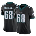 Johmsee P.Eagles #68 Jordan Mailata Player Black Limited Vapor F.U.S.E. Home Game Stitched Jerseys