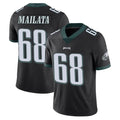 Johmsee P.Eagles #68 Jordan Mailata Player Black Limited Vapor Untouchable Home Game Stitched Jerseys