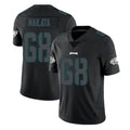 Johmsee P.Eagles #68 Jordan Mailata Player Limited Black Impact Home Game Stitched Jerseys