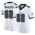 Johmsee P.Eagles #68 Jordan Mailata Player White Limited Vapor F.U.S.E. Home Game Stitched Jerseys