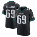 Johmsee P.Eagles #69 Landon Dickerson Player Black Game Home Stitched Jerseys