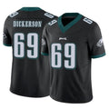 Johmsee P.Eagles #69 Landon Dickerson Player Black Limited Vapor F.U.S.E. Home Game Stitched Jerseys