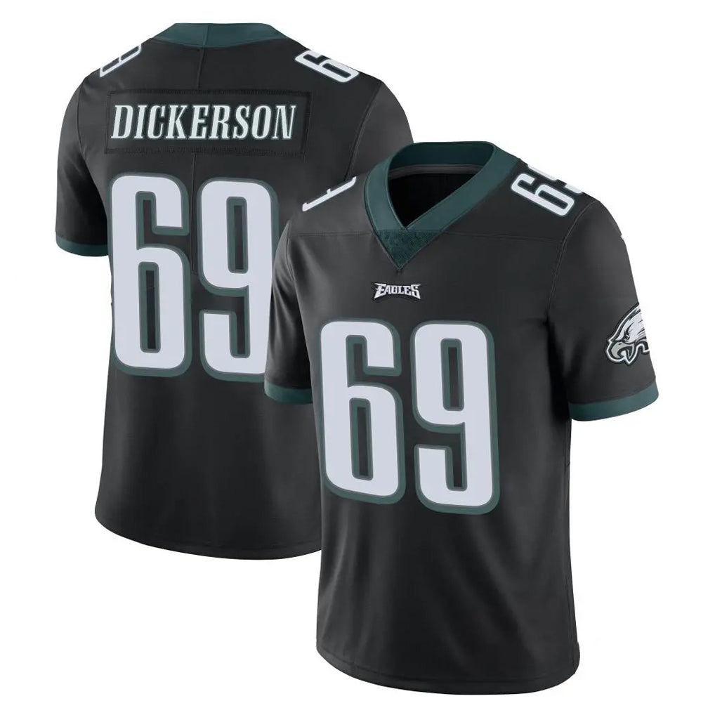 Johmsee P.Eagles #69 Landon Dickerson Player Black Limited Vapor Untouchable Home Game Stitched Jerseys