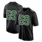 Johmsee P.Eagles #69 Landon Dickerson Player Carbon Green Fashion Home Game Stitched Jerseys