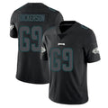 Johmsee P.Eagles #69 Landon Dickerson Player Limited Black Impact Home Game Stitched Jerseys