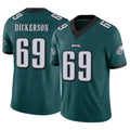 Johmsee P.Eagles #69 Landon Dickerson Player Team Color Green Limited Vapor F.U.S.E. Home Game Stitched Jerseys