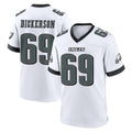 Johmsee P.Eagles #69 Landon Dickerson Player White Game Home Stitched Jerseys