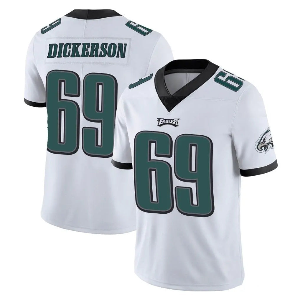 Johmsee P.Eagles #69 Landon Dickerson Player White Limited Vapor Untouchable Home Game Stitched Jerseys