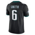 Johmsee P.Eagles #6 DeVonta Smith Black Alternate Vapor F.U.S.E. Limited Stitched Jerseys