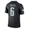 Johmsee P.Eagles #6 DeVonta Smith Black Legend Player Performance Top Stitched Jerseys