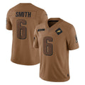 Johmsee P.Eagles #6 DeVonta Smith Player Brown Salute To Service Limited Stitched Jerseys