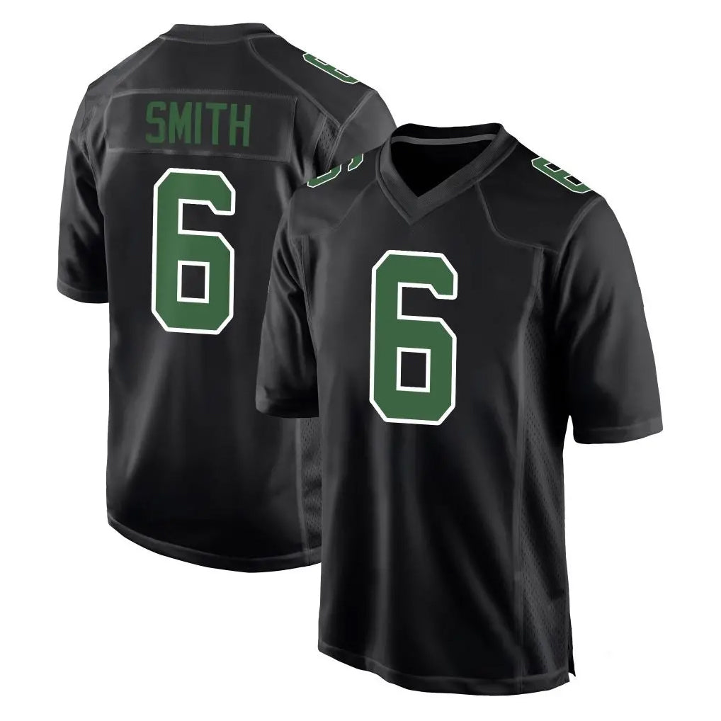 Johmsee P.Eagles #6 DeVonta Smith Player Carbon Green Fashion Home Game Stitched Jerseys