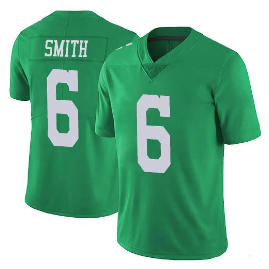 Johmsee P.Eagles #6 DeVonta Smith Player Green Limited Vapor Untouchable Home Game Stitched Jerseys