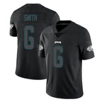 Johmsee P.Eagles #6 DeVonta Smith Player Limited Black Impact Home Game Stitched Jerseys