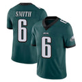Johmsee P.Eagles #6 DeVonta Smith Player Team Color Green Vapor Untouchable Home Game Stitched Jerseys