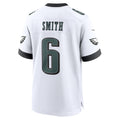 Johmsee P.Eagles #6 DeVonta Smith White White Game Stitched Jerseys