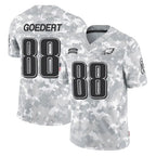 Johmsee P.Eagles #88 Dallas Goedert Player Arctic Camo Salute to Service Limited Game Stitched Jerseys