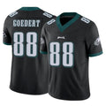Johmsee P.Eagles #88 Dallas Goedert Player Black Limited Vapor F.U.S.E. Home Game Stitched Jerseys