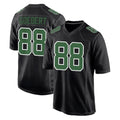 Johmsee P.Eagles #88 Dallas Goedert Player Carbon Green Fashion Home Game Stitched Jerseys