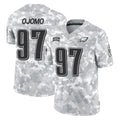 Johmsee P.Eagles #97 Moro Ojomo Player Arctic Camo Salute to Service Limited Game Stitched Jerseys