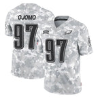 Johmsee P.Eagles #97 Moro Ojomo Player Arctic Camo Salute to Service Limited Game Stitched Jerseys
