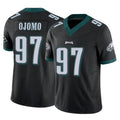 Johmsee P.Eagles #97 Moro Ojomo Player Black Limited Vapor F.U.S.E. Home Game Stitched Jerseys