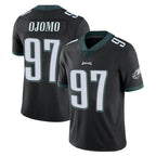 Johmsee P.Eagles #97 Moro Ojomo Player Black Limited Vapor Untouchable Home Game Stitched Jerseys