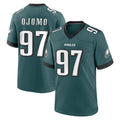 Johmsee P.Eagles #97 Moro Ojomo Player Green Home Game Stitched Jerseys