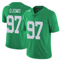 Johmsee P.Eagles #97 Moro Ojomo Player Green Limited Vapor Untouchable Home Game Stitched Jerseys