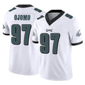 Johmsee P.Eagles #97 Moro Ojomo Player White Limited Vapor F.U.S.E. Home Game Stitched Jerseys