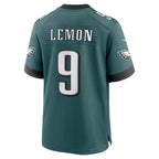 Johmsee P.Eagles #9 Makai Lemon Green 2026 Draft First Round Pick No. 20 Team Game Stitched Jerseys